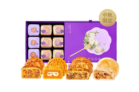 498款-花好月圆礼盒－元祖月饼